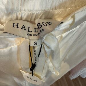 Hale Bob Ivory Sik pants